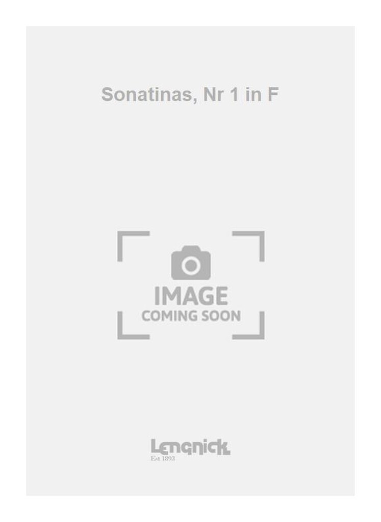 Sonatinas, Nr 1 in F